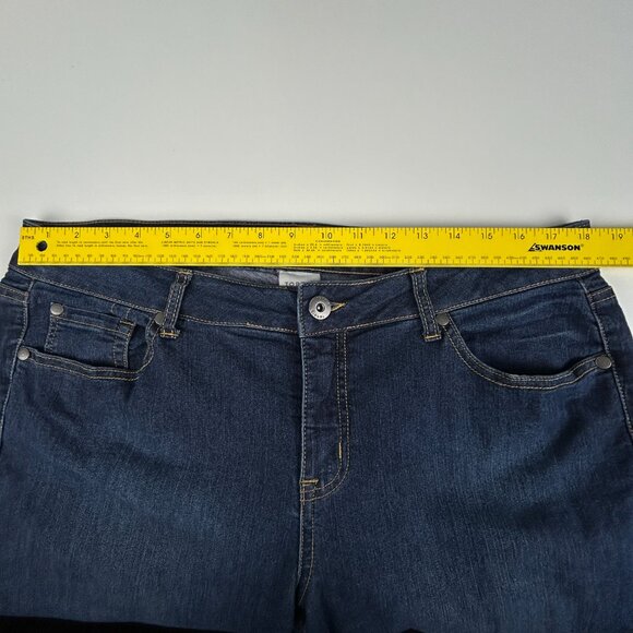 Torrid Jeans Womens 14 Regular Curvy Super Stretch Skinny High‎ Rise Blue Casual - Picture 7 of 16